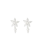 Pearl Signature Short Earhanger Silver 1