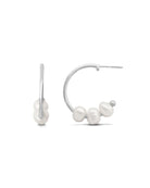 Emily Hoops small Sølv 1