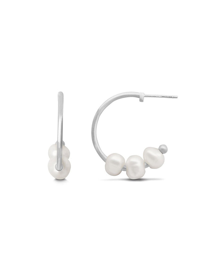 Emily Hoops small Sølv 1