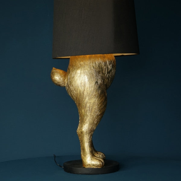 Hiding Rabbit gulvlampe i gull 2