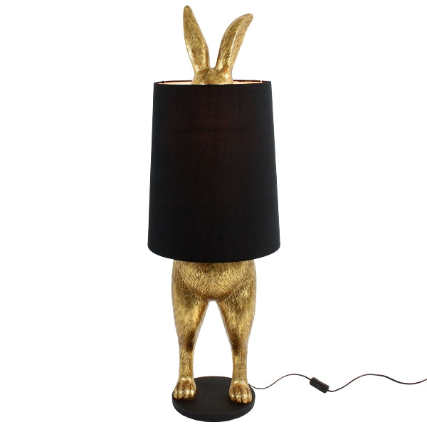 Hiding Rabbit gulvlampe i gull 4