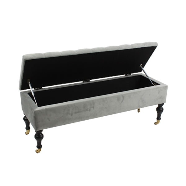 Lincoln Velvet Bench 2