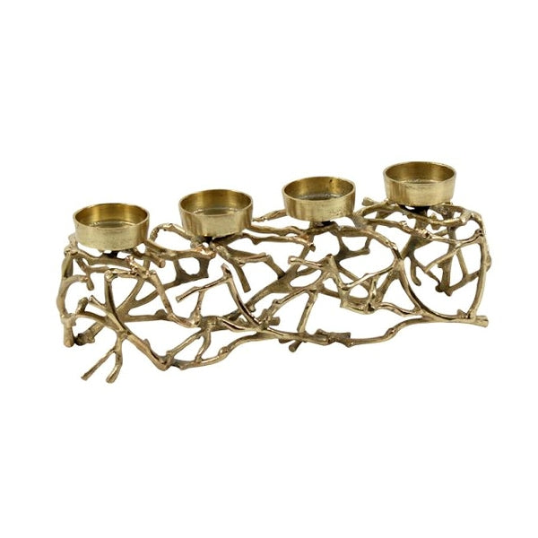 Candle Stand 4 Holder Gold 3