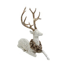 Deer Bust Laurel Liggende 2