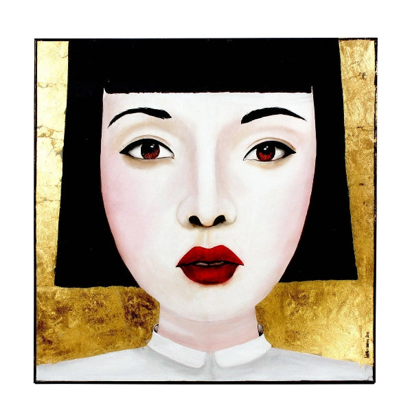 Bilde ,multicolored acrylc on canvas, 100x100 cm Design by W. Waltersmann 2