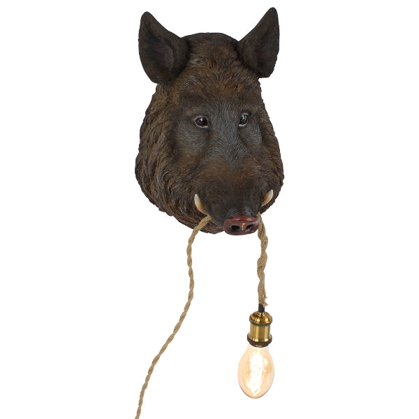 Willy Villsvin vegglampe 3