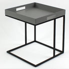 Config. Side Table Metal Black/Grey 4