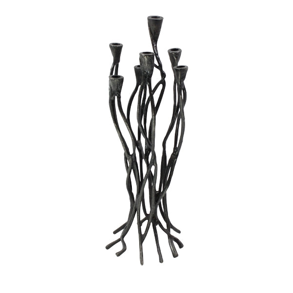 Roots Candle Holder Gold/Silver 6