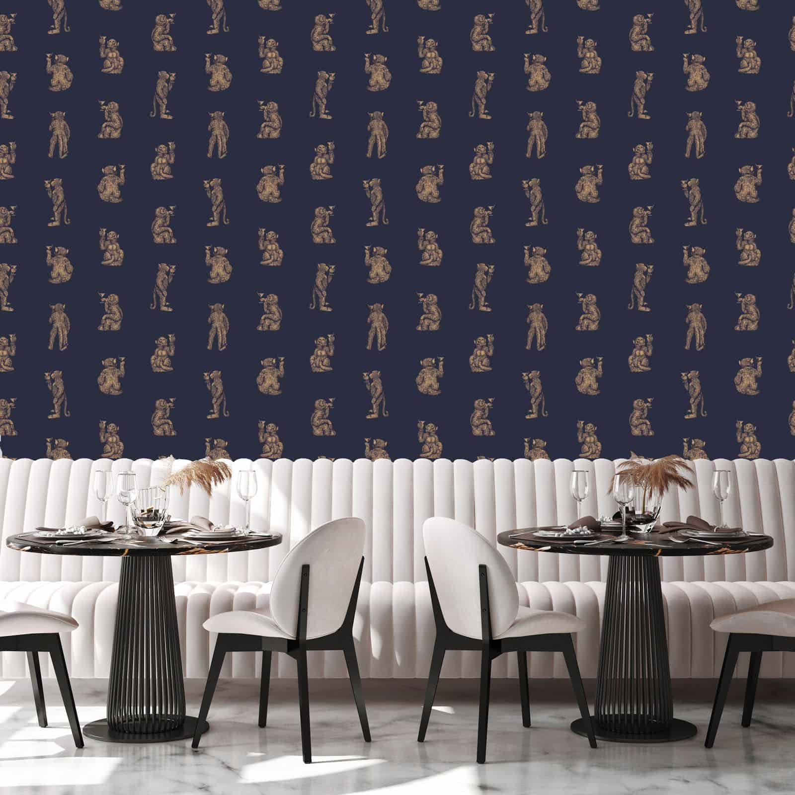 Cocktail Monkey Tapet 9
