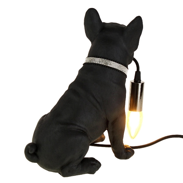 Fransk Bulldog Francis bordlampe 8