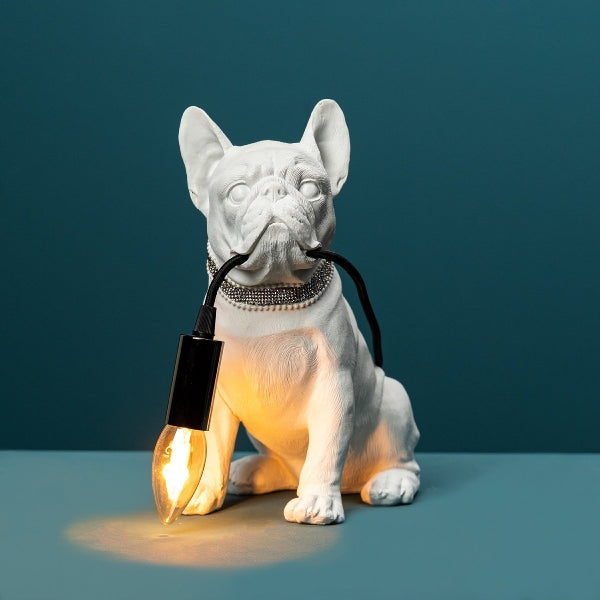 Fransk Bulldog Francis bordlampe 7