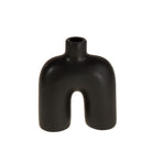 Arc Candle Holder Black/White 3