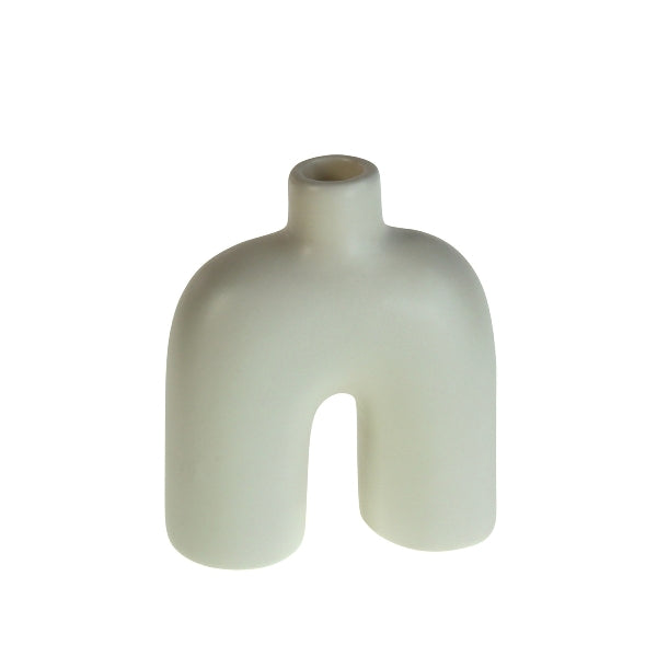 Arc Candle Holder Black/White 4