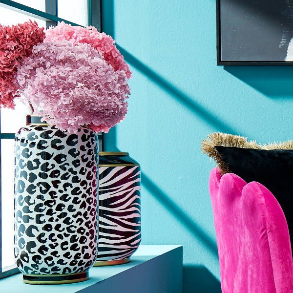 Vase Africa Leo i porselen 3