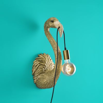 Flamingo Tiffany Junior vegglampe 1