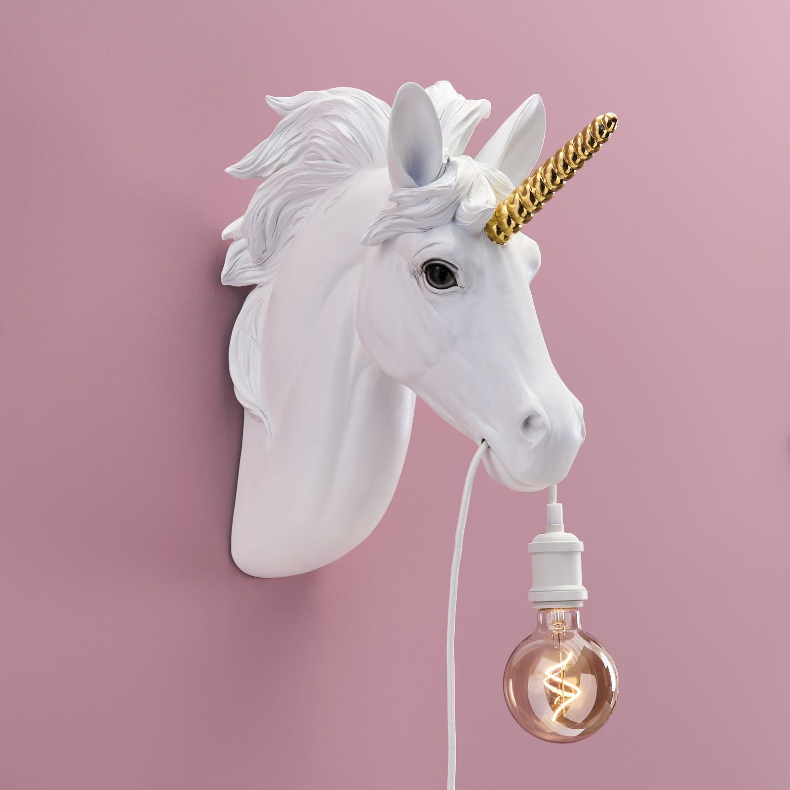 Enhjørningen Hugh vegglampe 1
