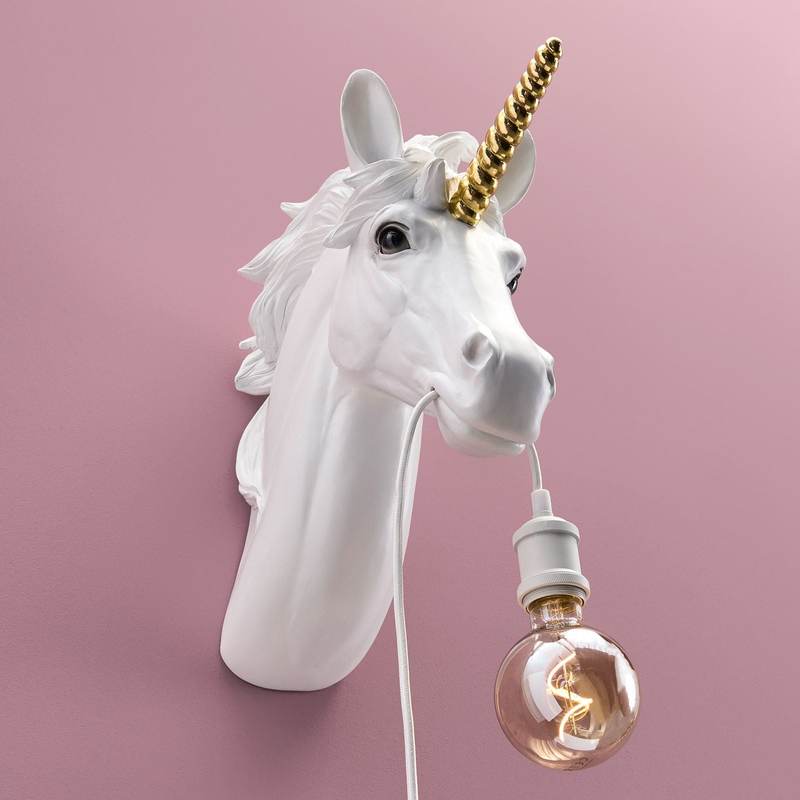 Enhjørningen Hugh vegglampe 5