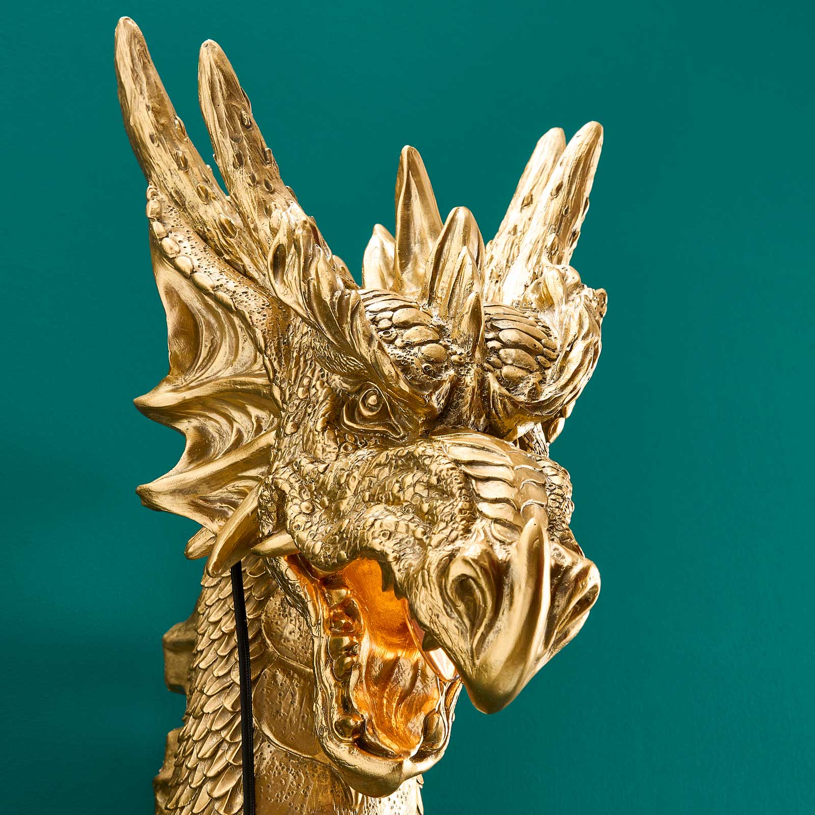 Dragen Drake vegglampe 4