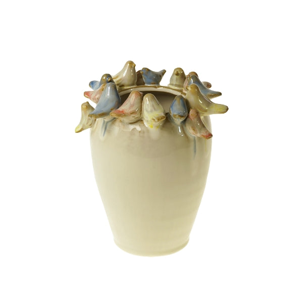 Vase med Fugler  5