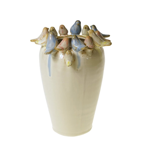Vase med Fugler  6