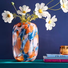Lilly Dots Vase blå/orange 1