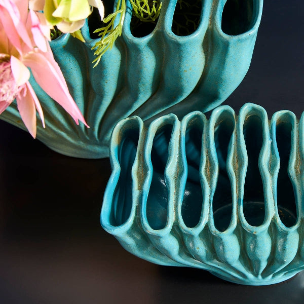 Vase Coral Blå 2