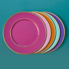 Fancy Colors middags/dekke tallerken 1