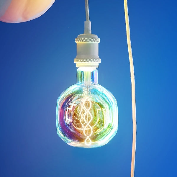 LED bulb Iris, iridescent, 2 størrelser 1