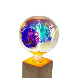 LED bulb Iris, iridescent, 2 størrelser 3