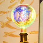 LED bulb Iris, iridescent, 2 størrelser 2