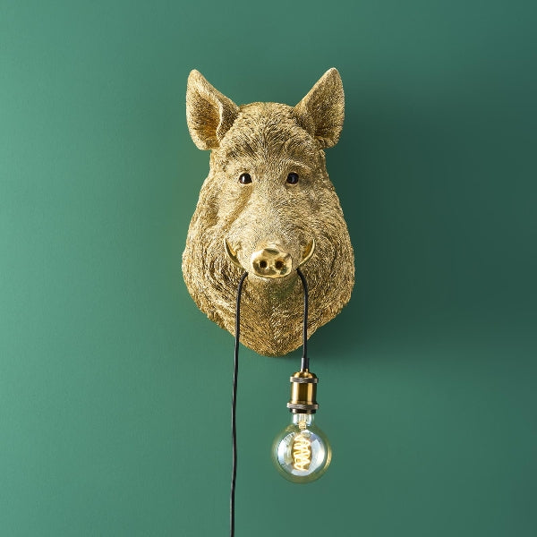Willy Villsvin vegglampe 4