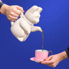 Tekannen Miyu - Waving cat,  i 6 forskjellige farger 5