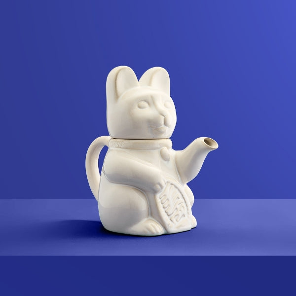 Tekannen Miyu - Waving cat,  i 6 forskjellige farger 6