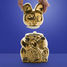 Tekannen Miyu - Waving cat,  i 6 forskjellige farger 3