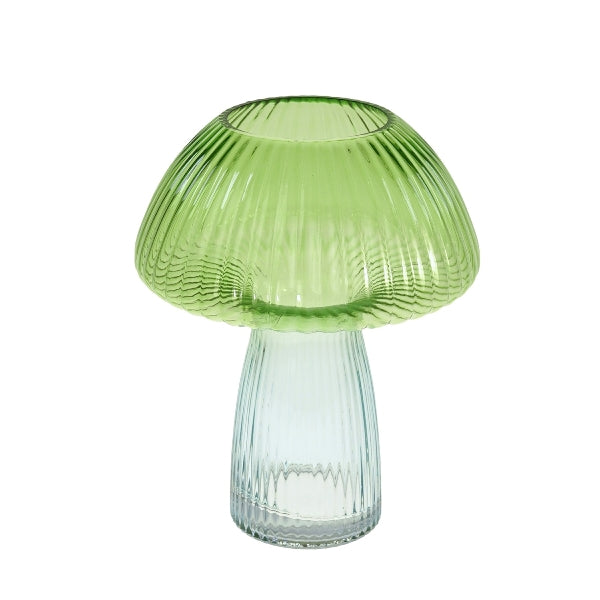 Soppvase I Glass grønn/turkis 1