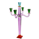Fancy Crystal Lysestake for 5 lys 60 cm 4