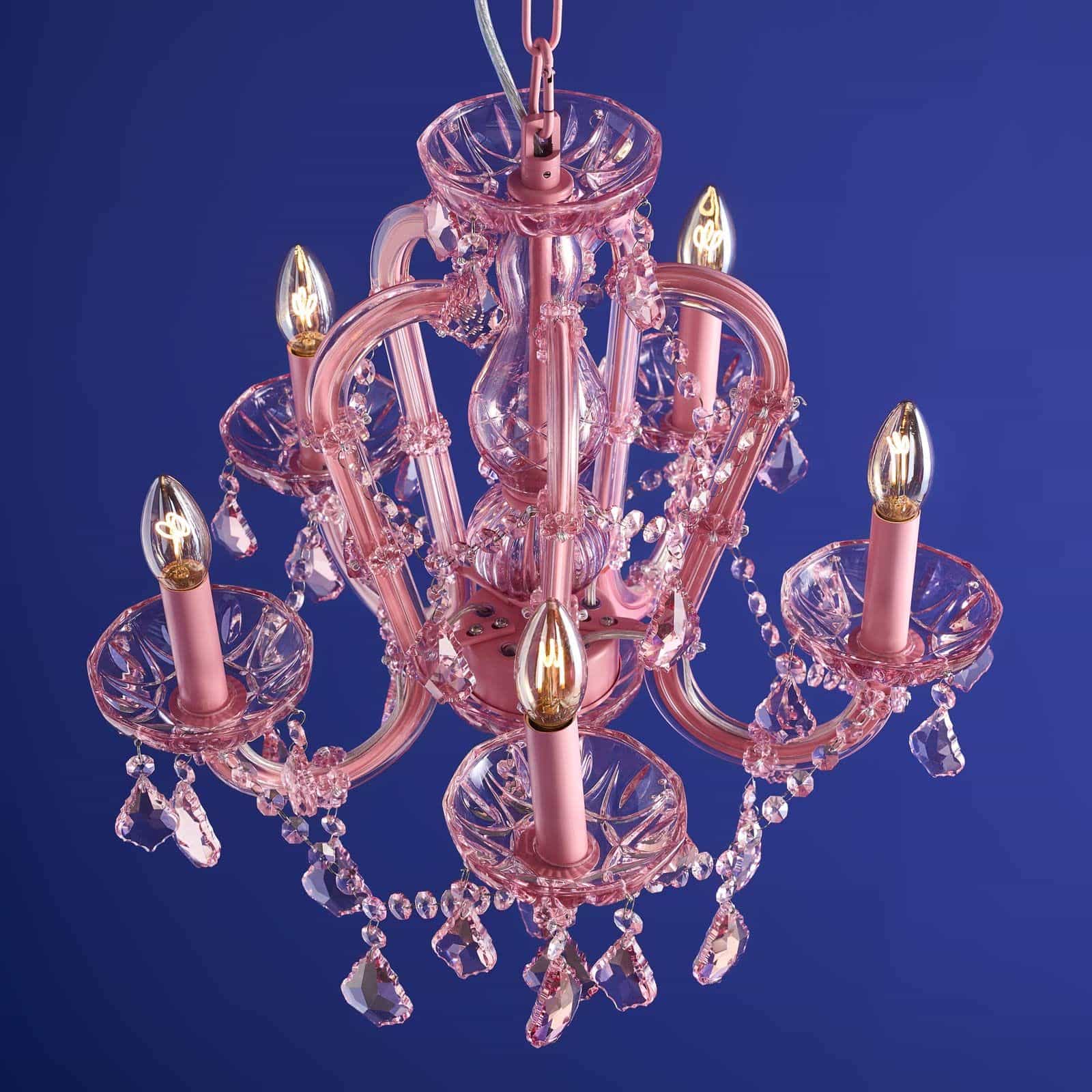 Aurora Lysekrone i 100 % glass 1