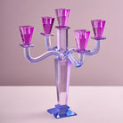 Fancy Crystal Lysestake for 5 lys 40 cm 1