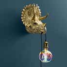 Triceratops vegglampe 4