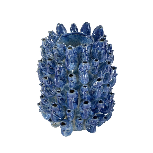 Fiskevase blå 2