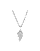 Just Love Half Pendant Silver - Right 1