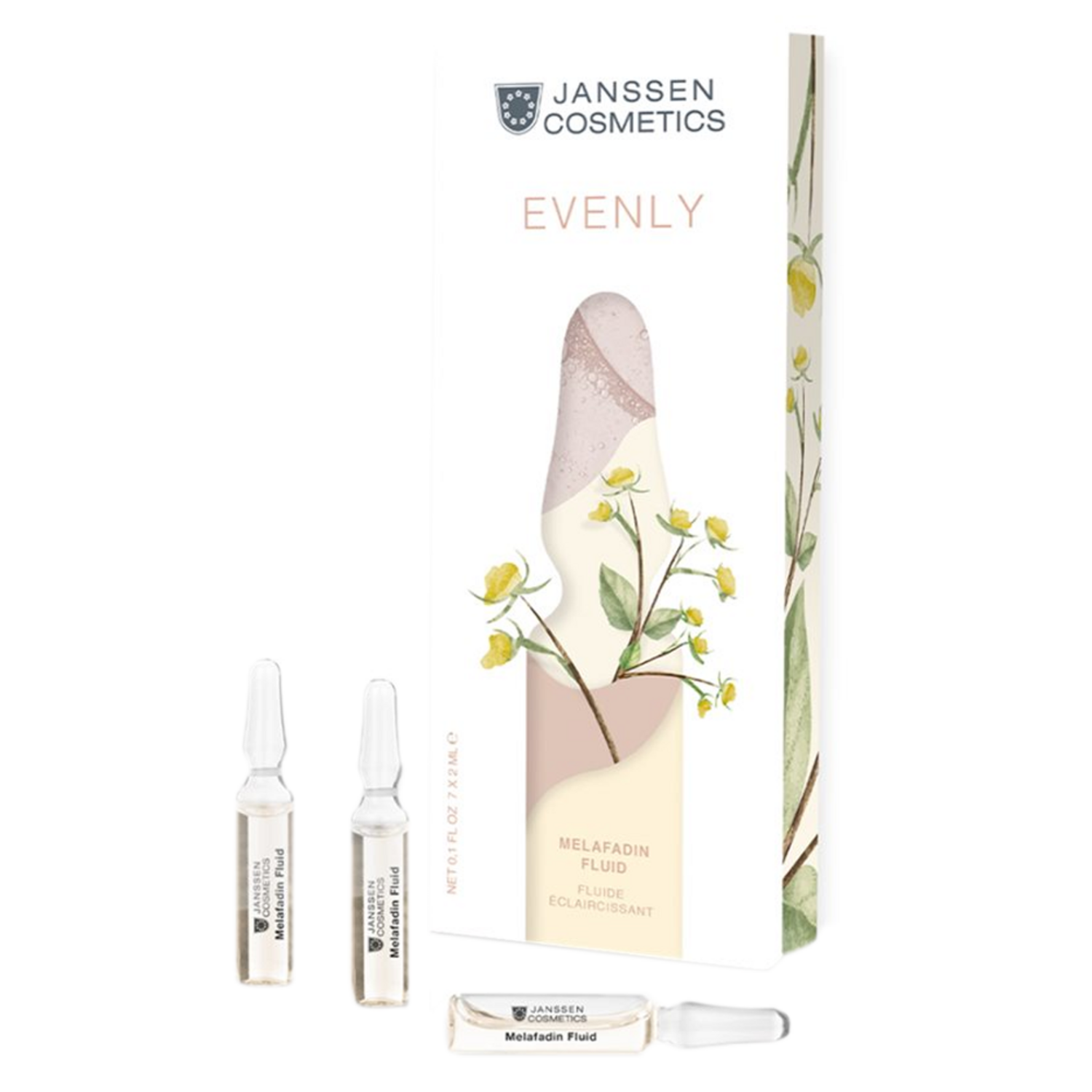Evenly Melafadin Fluid 7x2ml Ampuller  JANSSEN COSMETICS 1