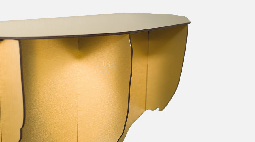 Diva konsollbord Gold- Mobilier De Compagnie  3