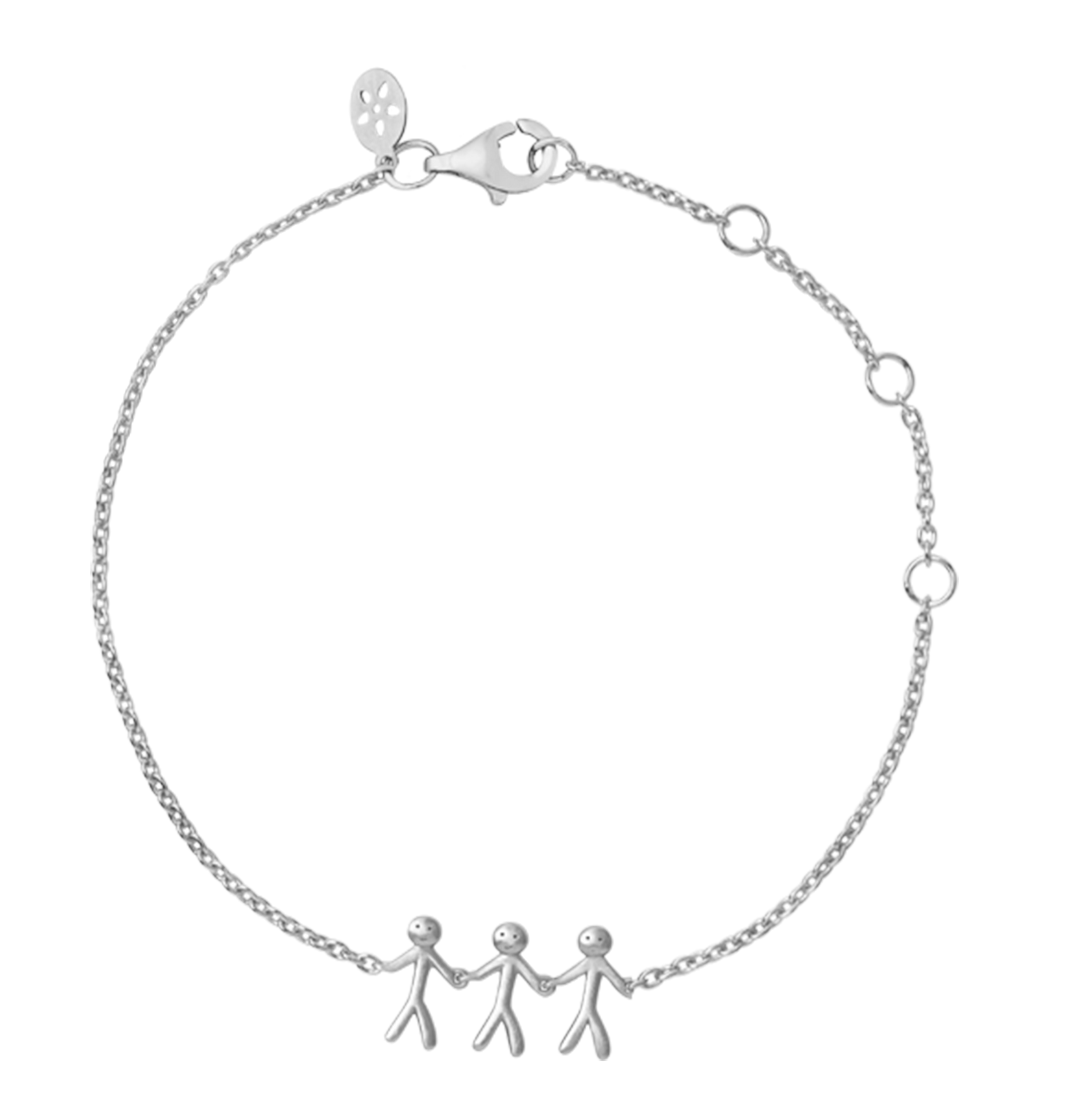 Together Family 3 Armbånd Sølv 1