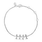 Together Family 4 Armbånd Sølv 1