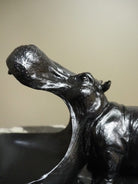 George the Hippo Black and Gold 4