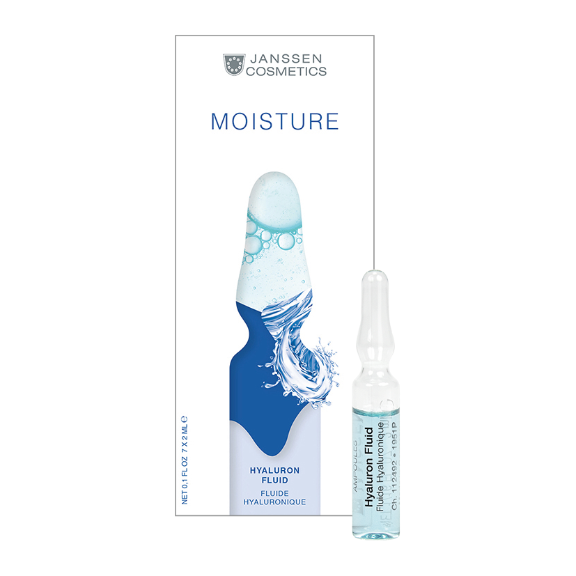  Moisture Hylauron Fluid 7x2ml Ampuller  JANSSEN COSMETICS 2