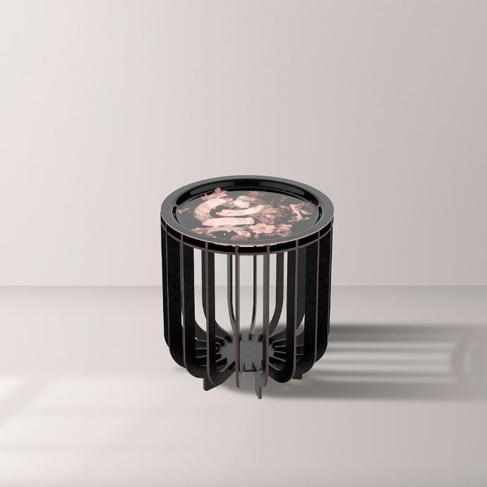 Medusa coffee table Ø39cm 4