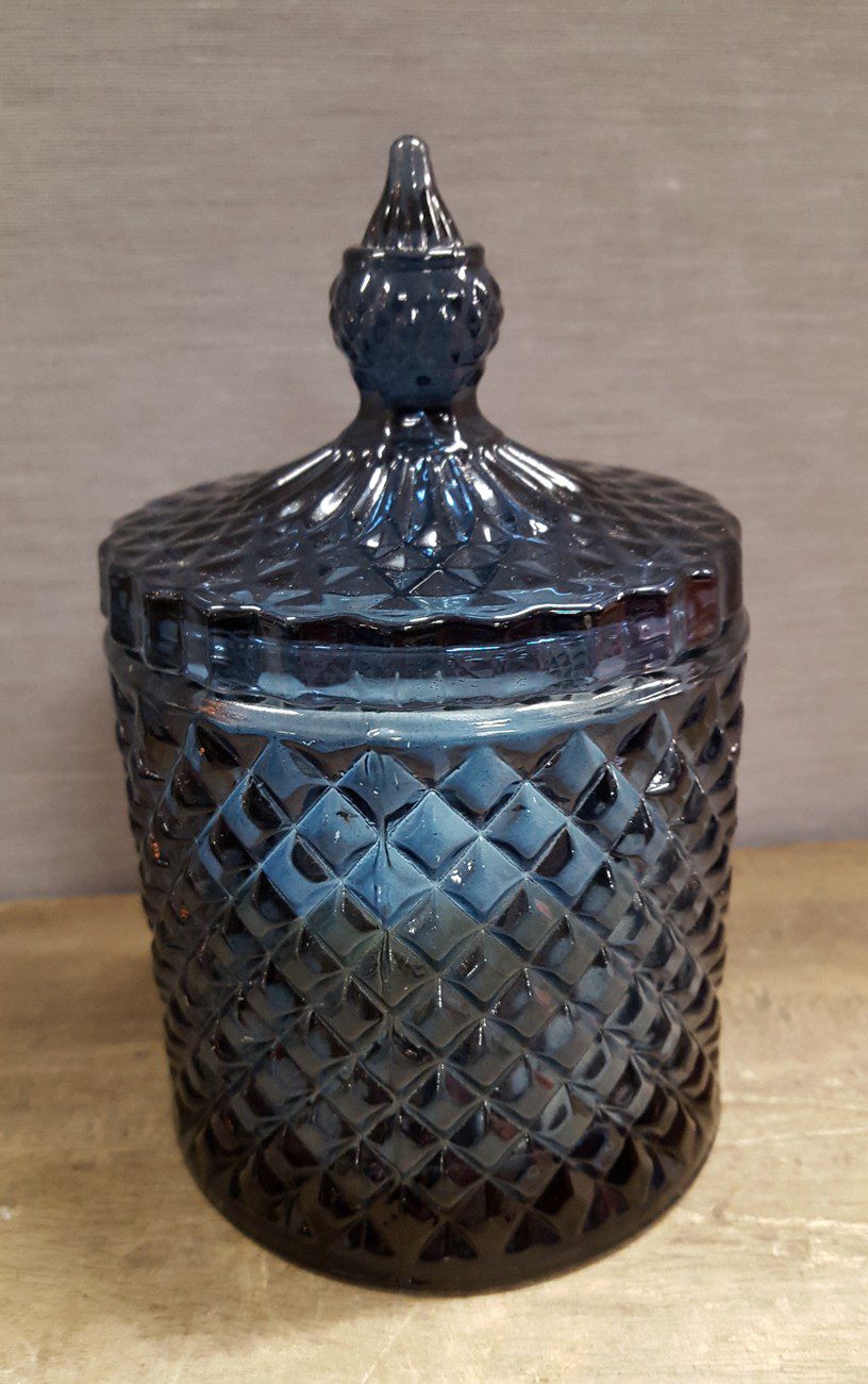 Duftlys i glass - Black cedar 1
