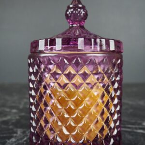 Duftlys i glass - apple/rasberry 1